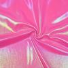 imagePerfashion Girls Metallic Shirts with Arm Sleeves Shiny Crop Top for Dancing Raves Festivals Costumes 415 YearsRadient Pink036