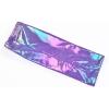 imagePerfashion Girls Metallic Shirts with Arm Sleeves Shiny Crop Top for Dancing Raves Festivals Costumes 415 YearsRadient Purple033
