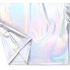 imagePerfashion Girls Metallic Shirts with Arm Sleeves Shiny Crop Top for Dancing Raves Festivals Costumes 415 YearsSliver361