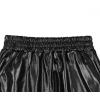 imagePerfashion Girls Metallic Shorts Shiny Hot Short Sparkly Party Pants ampampSunglassesBlack
