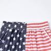 imagePerfashion Girls Metallic Shorts Shiny Hot Short Sparkly Party Pants ampampSunglassesFlag