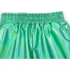 imagePerfashion Girls Metallic Shorts Shiny Hot Short Sparkly Party Pants ampampSunglassesLight Green 9