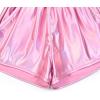 imagePerfashion Girls Metallic Shorts Shiny Hot Short Sparkly Party Pants ampampSunglassesLight Pink 7