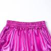 imagePerfashion Girls Metallic Shorts Shiny Hot Short Sparkly Party Pants ampampSunglassesRose Red