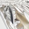 imagePerfashion Girls Metallic Shorts Shiny Hot Short Sparkly Party Pants ampampSunglassesSliver