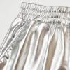 imagePerfashion Girls Metallic Shorts Shiny Hot Short Sparkly Party Pants ampampSunglassesSliver