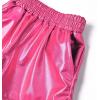 imagePerfashion Girls Metallic Shorts Sparkly Shiny Hot Pants GoldSilverPink OutfitCarmine