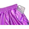 imagePerfashion Girls Metallic Shorts Sparkly Shiny Hot Pants GoldSilverPink OutfitColorful Purple14