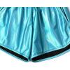 imagePerfashion Girls Metallic Shorts Sparkly Shiny Hot Pants GoldSilverPink OutfitCyan