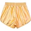imagePerfashion Girls Metallic Shorts Sparkly Shiny Hot Pants GoldSilverPink OutfitLight Gold 2