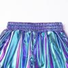 imagePerfashion Girls Metallic Shorts Sparkly Shiny Hot Pants GoldSilverPink OutfitMagic ColorpurpleCyan