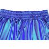 imagePerfashion Girls Metallic Shorts Sparkly Shiny Hot Pants GoldSilverPink OutfitMineral Blue 24