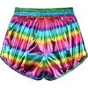 imagePerfashion Girls Metallic Shorts Sparkly Shiny Hot Pants GoldSilverPink OutfitRainbow29