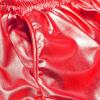 imagePerfashion Girls Metallic Shorts Sparkly Shiny Hot Pants GoldSilverPink OutfitRed