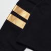 imageKids Girls Leather Plaid Long Sleeve Crop Top Hoddie Cropped SweatershirtsGold