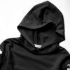 imageKids Girls Leather Plaid Long Sleeve Crop Top Hoddie Cropped SweatershirtsPlaid Black