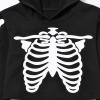 imageKids Girls Leather Plaid Long Sleeve Crop Top Hoddie Cropped SweatershirtsSkeleton C67