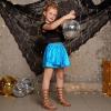 imagePerfashion Girls Metallic Skorts Sparkly Shorts Shiny Dance Skirt with Pockets 413 YearsBlue754