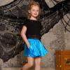 imagePerfashion Girls Metallic Skorts Sparkly Shorts Shiny Dance Skirt with Pockets 413 YearsBlue754