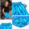 imagePerfashion Girls Metallic Skorts Sparkly Shorts Shiny Dance Skirt with Pockets 413 YearsBlue754