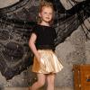 imagePerfashion Girls Metallic Skorts Sparkly Shorts Shiny Dance Skirt with Pockets 413 YearsChampagne754