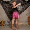 imagePerfashion Girls Metallic Skorts Sparkly Shorts Shiny Dance Skirt with Pockets 413 YearsRosen Pink754