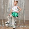 imagePerfashion Girls Metallic Tank Tops Shiny Ruffle Layered Crop Tops Dance Shirts with Alien Glasses 415 YearsSilver452