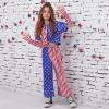 imagePerfashion Girls Shiny Metallic Flared Pants Festival Dance Pants Disco with Sunglasses Wide Leg Trousers 615 Years4th of July360