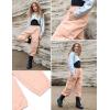 imagePerfashion Metallic Cargo Pants for Girls ampamp Womens Hip Hop Dance MultiPocket Joggers High Waist Pants 615YPink 352cargo