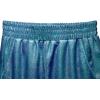 imagePerfashion Womens Metallic Shiny Shorts Sparkly Hot Yoga OutfitFancy Silk Blue006