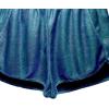 imagePerfashion Womens Metallic Shiny Shorts Sparkly Hot Yoga OutfitFancy Silk Blue006