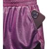 imagePerfashion Womens Metallic Shiny Shorts Sparkly Hot Yoga OutfitFancy Silk Purple003