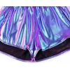 imagePerfashion Womens Metallic Shiny Shorts Sparkly Hot Yoga OutfitLaser Mermaid 13