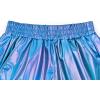 imagePerfashion Womens Metallic Shiny Shorts Sparkly Hot Yoga OutfitLight Blue 11