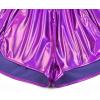 imagePerfashion Womens Metallic Shiny Shorts Sparkly Hot Yoga OutfitLight Purple 14