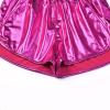 imagePerfashion Womens Metallic Shiny Shorts Sparkly Hot Yoga OutfitRose Red
