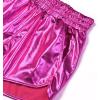imagePerfashion Womens Metallic Shiny Shorts Sparkly Hot Yoga OutfitRose Red