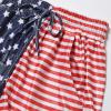 imagePerfashion Womens Metallic Shorts Summer Sparkly Hot Outfit Shiny Short PantsFlag