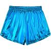 imagePerfashion Womens Metallic Shorts Summer Sparkly Hot Outfit Shiny Short PantsJewelry Blue