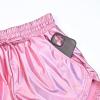 imagePerfashion Womens Metallic Shorts Summer Sparkly Hot Outfit Shiny Short PantsLight Pink 7
