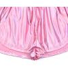 imagePerfashion Womens Metallic Shorts Summer Sparkly Hot Outfit Shiny Short PantsLight Pink 7