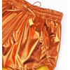 imagePerfashion Womens Metallic Shorts Summer Sparkly Hot Outfit Shiny Short PantsOrange 18