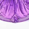 imagePerfashion Womens Metallic Shorts Summer Sparkly Hot Outfit Shiny Short PantsPurple26