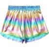imagePerfashion Womens Metallic Shorts Summer Sparkly Hot Outfit Shiny Short PantsRainbow