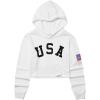 Usa Flag White