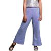 imagePerfashion Girls Sequin Bell Bottom Pants Disco Sparkly Flare Pants Kids Dance Trousers with Pockets 615YPurple252