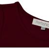 imagePerfashion Girls Maxi DressCottonCasualSleevelessLong Sleeve Crew Neck 615YBurgundy