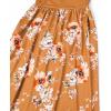 imagePerfashion Girls Maxi DressCottonCasualSleevelessLong Sleeve Crew Neck 615YCaramelrose M44