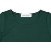 imagePerfashion Girls Maxi DressCottonCasualSleevelessLong Sleeve Crew Neck 615YDark Green010