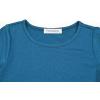 imagePerfashion Girls Maxi DressCottonCasualSleevelessLong Sleeve Crew Neck 615YTeal 04801